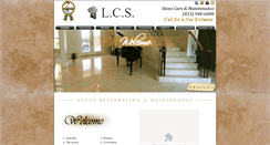 Desktop Screenshot of lcsstonecare.com